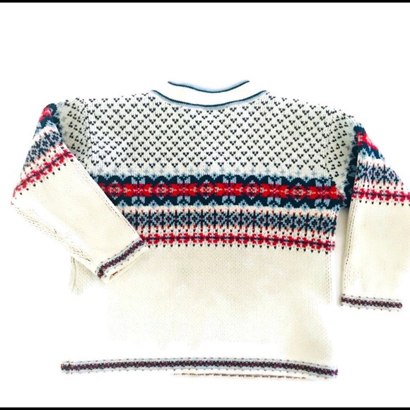Hanna Andersson fair isle boys sweater cotton 4 - Picture 8 of 8